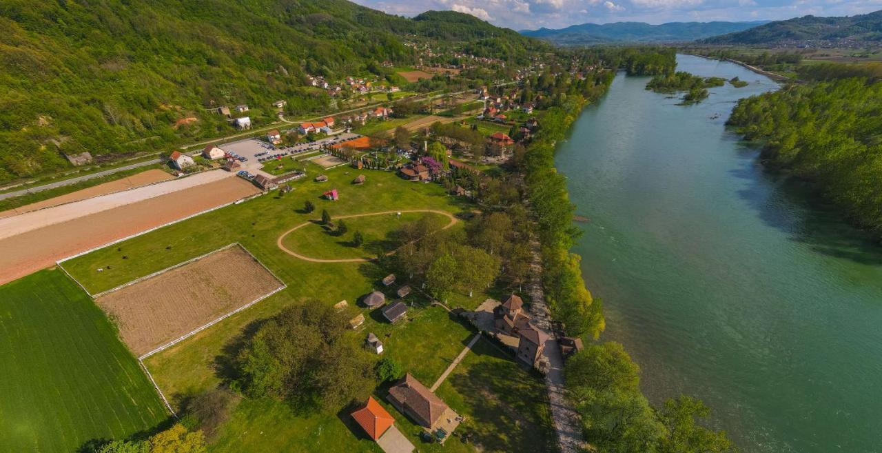 B&B Etno Village Suncana Reka Banja Koviljača Dış mekan fotoğraf