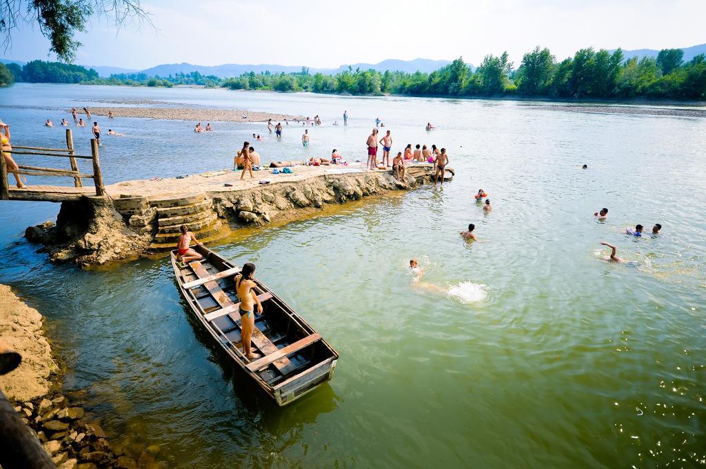 B&B Etno Village Suncana Reka Banja Koviljača Dış mekan fotoğraf